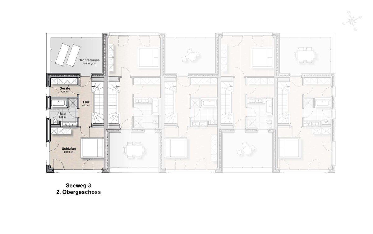 Town-Haus  Seeweg 3 - 2. OG