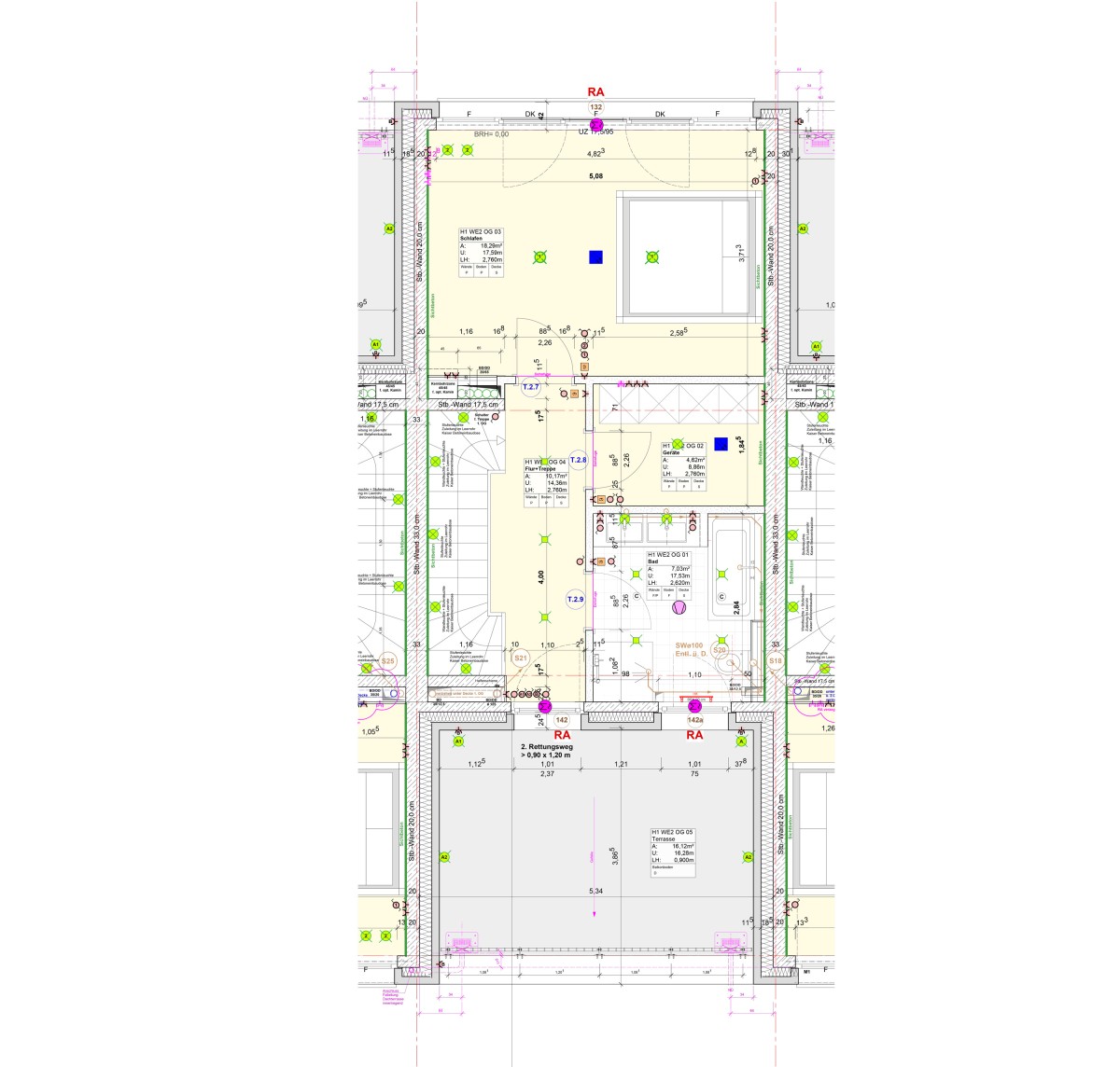 Detailansicht Town-Haus Seeweg-3a 2.OG