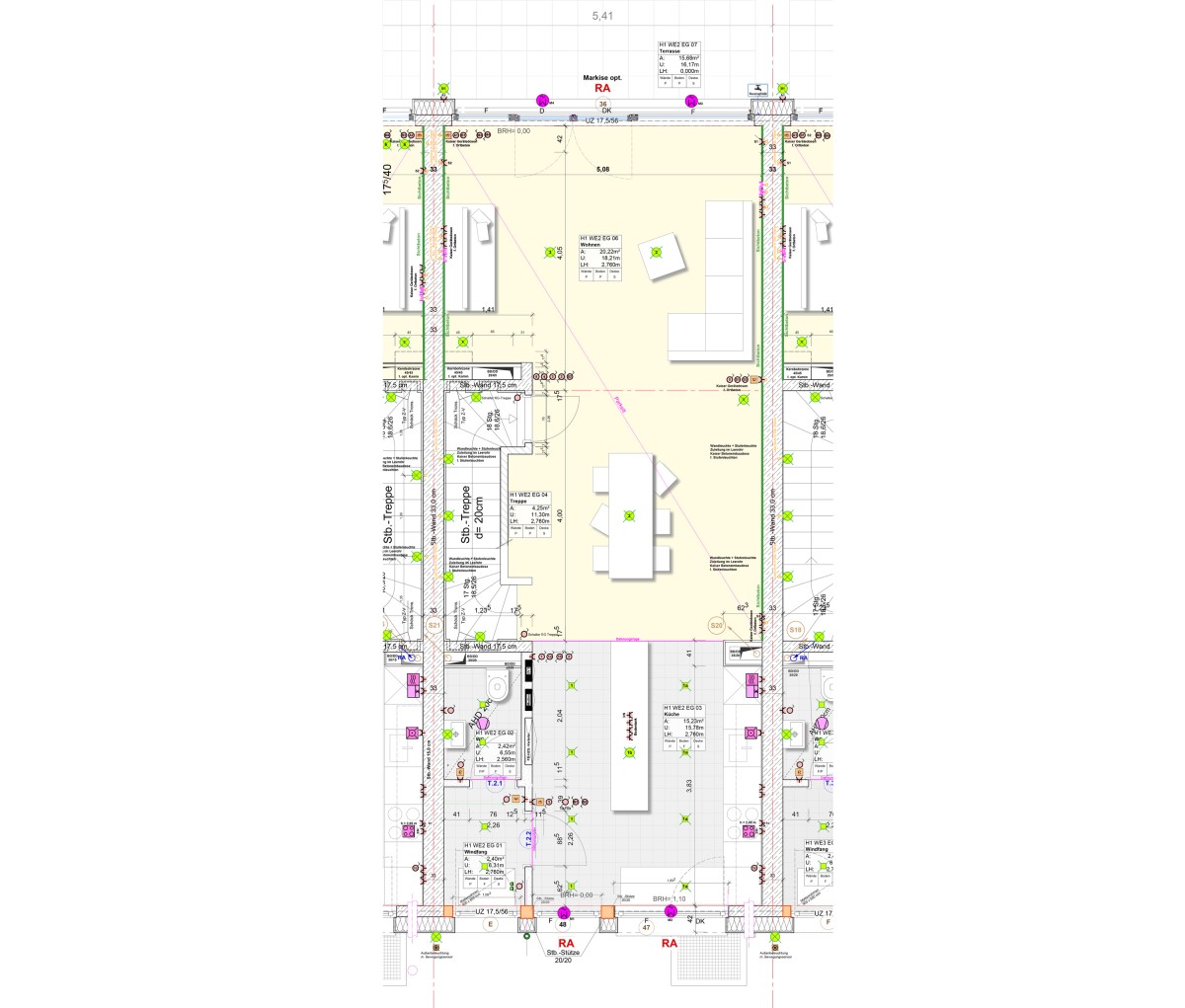 Detailansicht Town-Haus Seeweg-3a EG