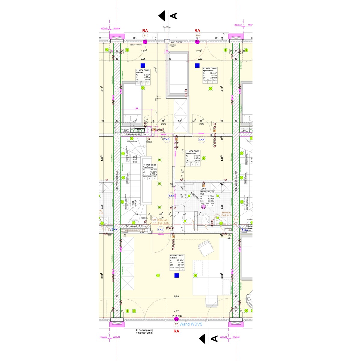 Detailansicht Town-Haus Seeweg-3c 1.OG