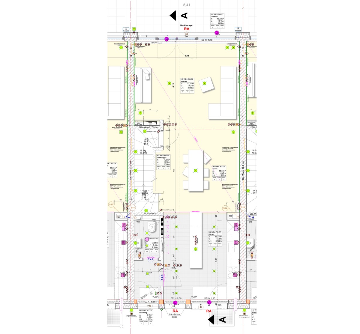 Detailansicht Town-Haus Seeweg-3c EG