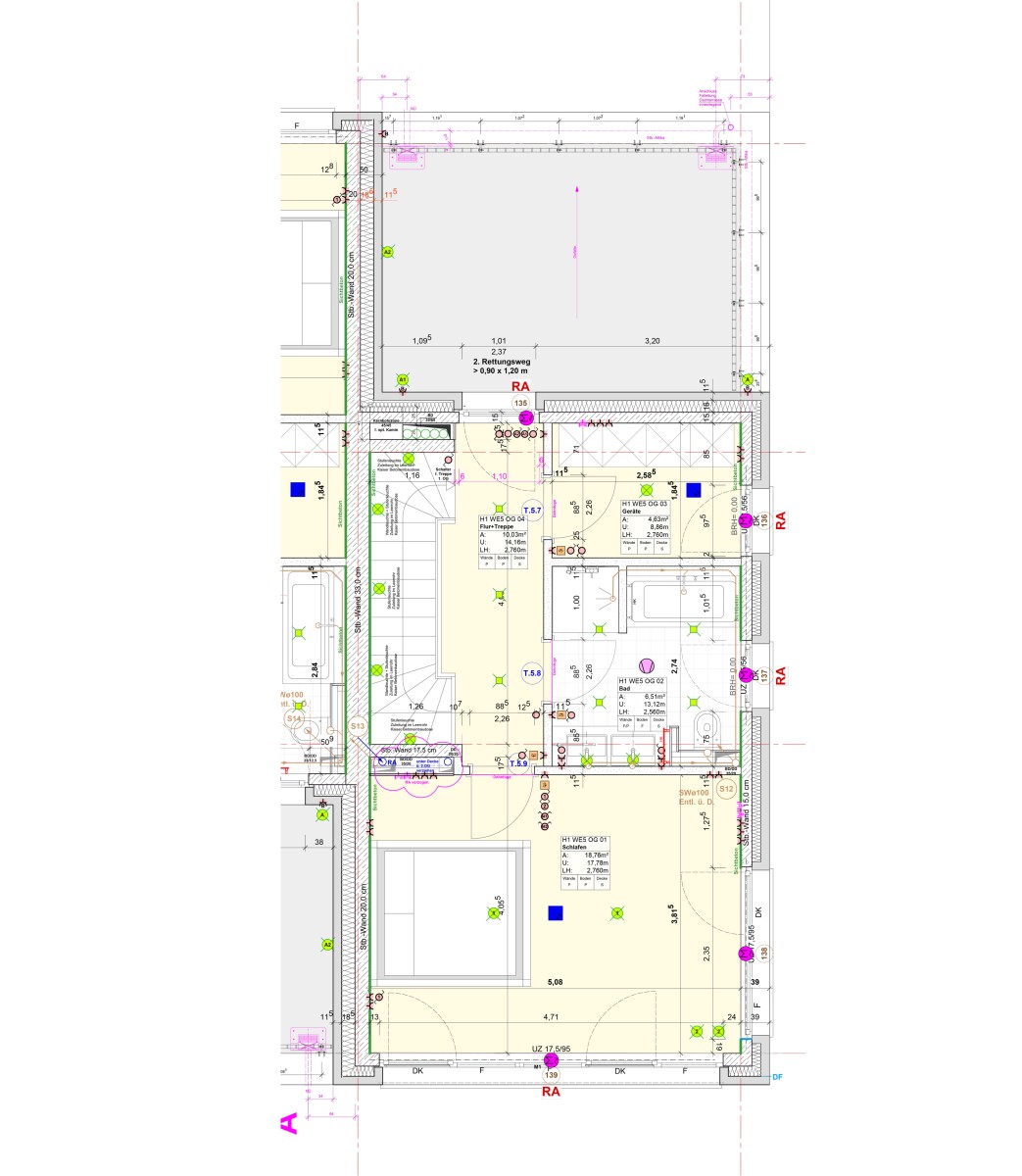 Detailansicht Town-Haus Seeweg 3d 2.OG
