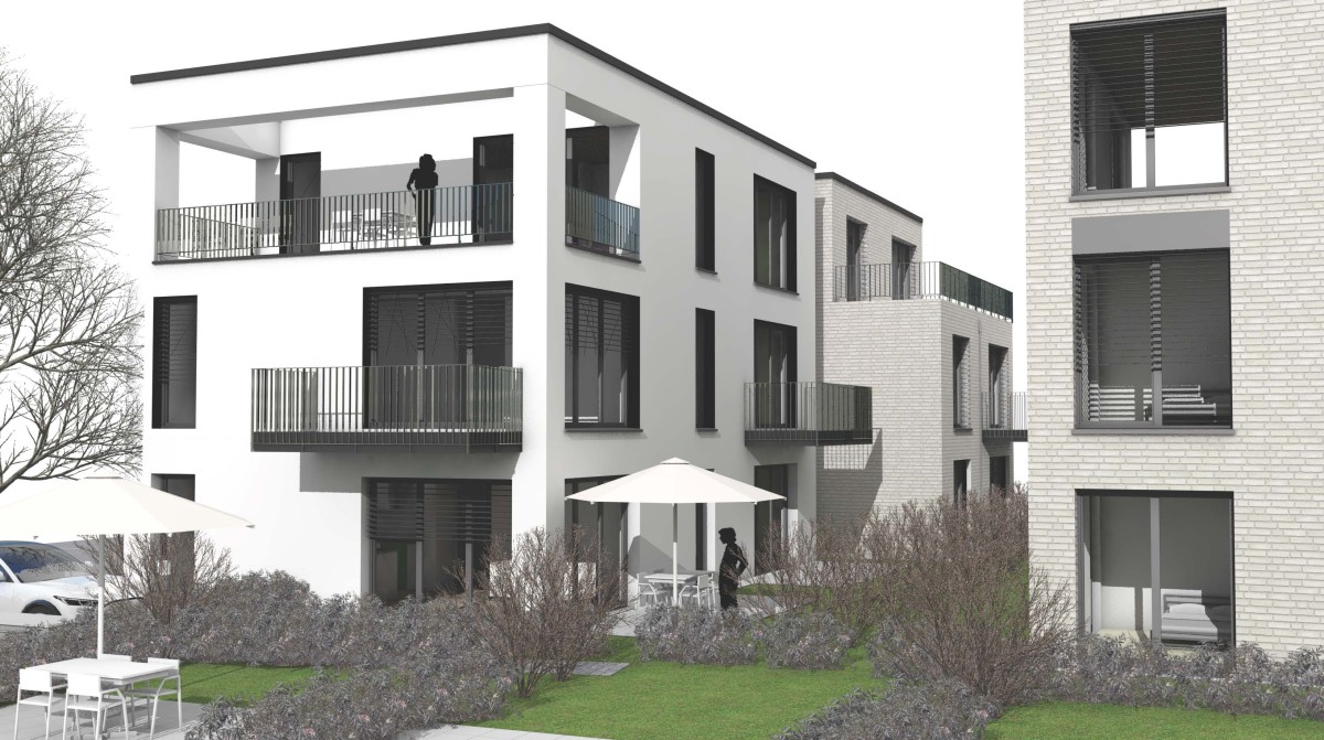 Wohnung am Seeblick 4 Innenhof