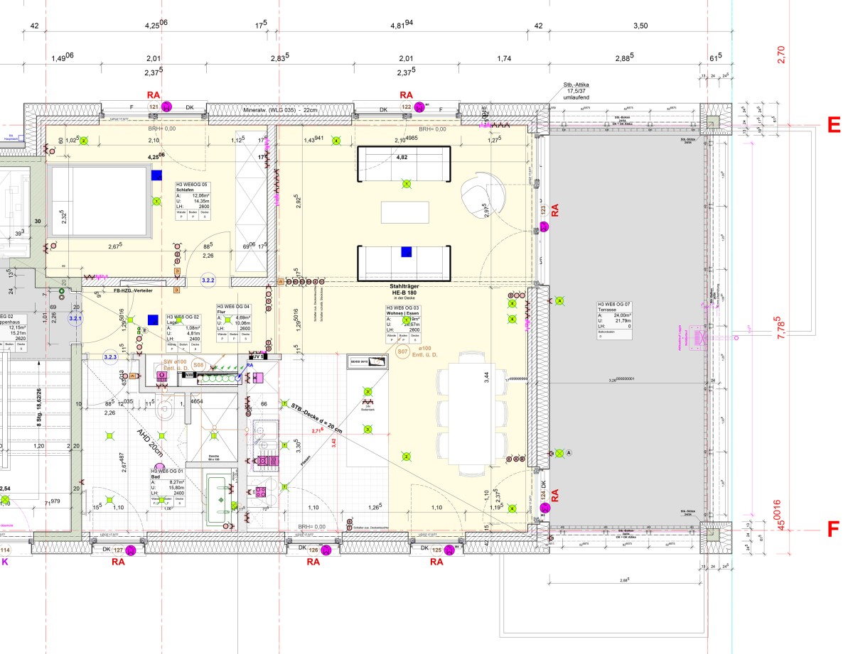 Detailansicht Seeweg 5 2.OG rechts