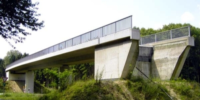 Spannbeton-Brücke in Dülmen