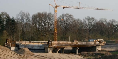 Spannbeton-Brücke Kinderbachtal Münster