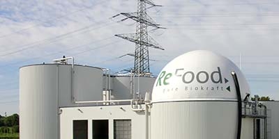 Neubau einer Biogasanlage zur Verwertung von Speiseresten in Marl