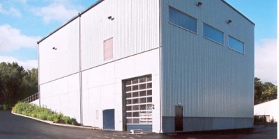 Neubau einer Umschlaghalle in Autun, Frankreich