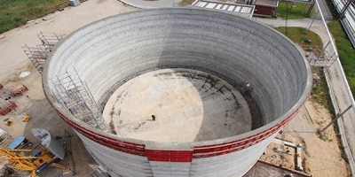 Neubau Havarie-Behälter Ortbetonbauweise (Hamburg)