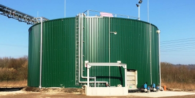 Neubau Stahlbeton-Rundbehälter in Ortbetonbauweise (Rendsburg / Schleswig Holstein)