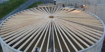 Neubau 2 Stahlbeton-Rundbehälter in Ortbetonbauweise (Steinheim)