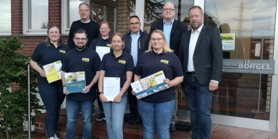 Studierende der Fachschule für Wirtschaft präsentierten Ihre Projektarbeit.