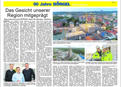 IVZ Beitrag - 90 Jahre BÖRGEL!