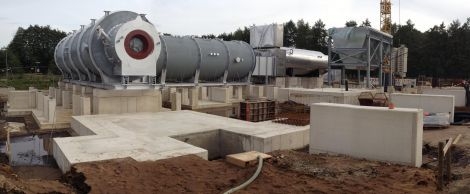 Erd-, Stahlbeton- und Stahlbauarbeiten