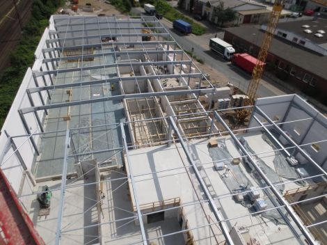 Neubau eines Betriebsstandortes