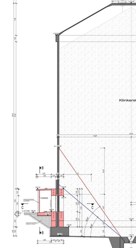 Erstellung einer LKW-Durchfahrtsöffnung