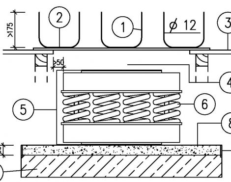 Turbinentisch in 6,00m