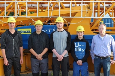 Ausbildungsbeginn bei BÖRGEL