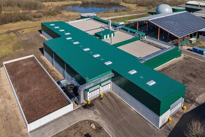 Bioabfall-Behandlungsanlage