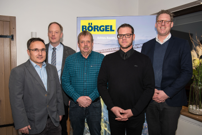 BÖRGEL ehrt seine Mitarbeiter