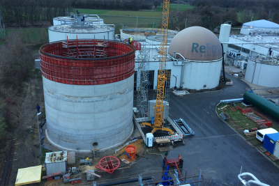 Vorgespannter Fermenter in Marl