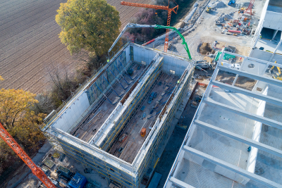 Neubau Pfropfenstrom-Fermenter