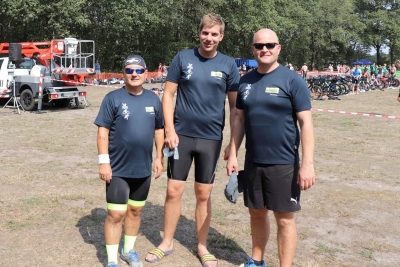 Börgel-Team beim Ibbenbürener Triathlon 2019