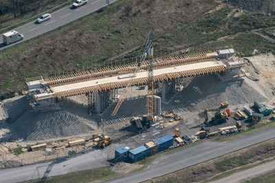 Überbauschalung Brückenbau in Münster