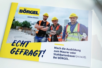 Neue Broschüre: Mach Deine Ausbildung bei BÖRGEL!