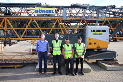 Ausbildungsbeginn bei Börgel