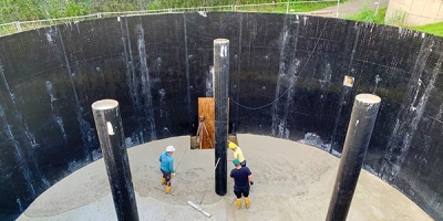 Erweiterung einer Kläranlage in Ostbevern