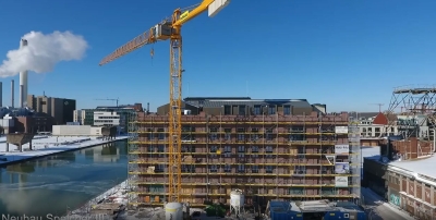Video Neubau Speicher III, Hafen Münster