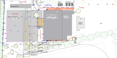 BÖRGEL baut Sporthalle in Lotte/Wersen