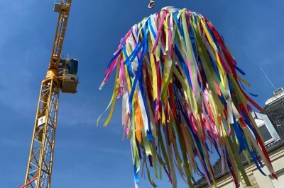 Richtfest am St. Antonius Krankenhaus in Hörstel.