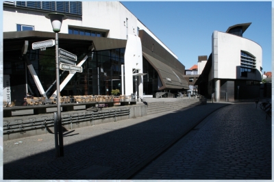 Die Stadtbücherei am Alten Steinweg in Münster feiert 30. Geburtstag.
