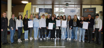 BÖRGEL ist Pate für die Gemeinschaftshauptschule.