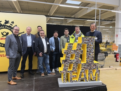 Offizielle Inbetriebnahme unserer ehem. Baustelle CLL Bremen „Umbau eines alten Baumarktes zum bundesweit größten Zustellstützpunkt“.