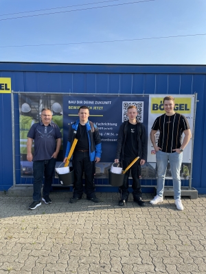 Ausbildungsbeginn bei der Firma BÖRGEL