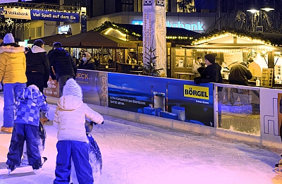 Die Eisbahn in Ibbenbüren ist wieder geöffnet – wir sind dabei