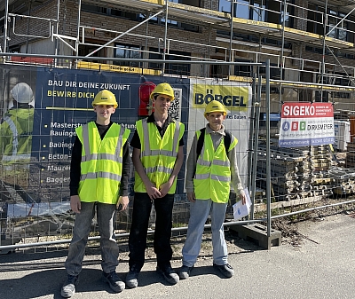 Girls’ & Boys’ Day auf der Baustelle