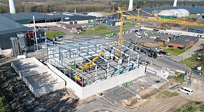 Zügiger Baufortschritt in Saerbeck