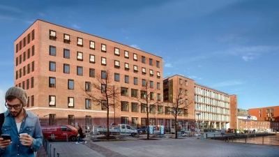 Erweiterung Geschäftshaus Hafenplatz Münster