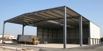 Neubau einer Sortierhalle in Krefeld