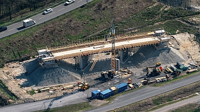 Spannbetonbrücke B481N Ost-Umgehung Münster