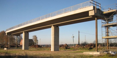 Brücke mit Pendelstützen in Wettringen